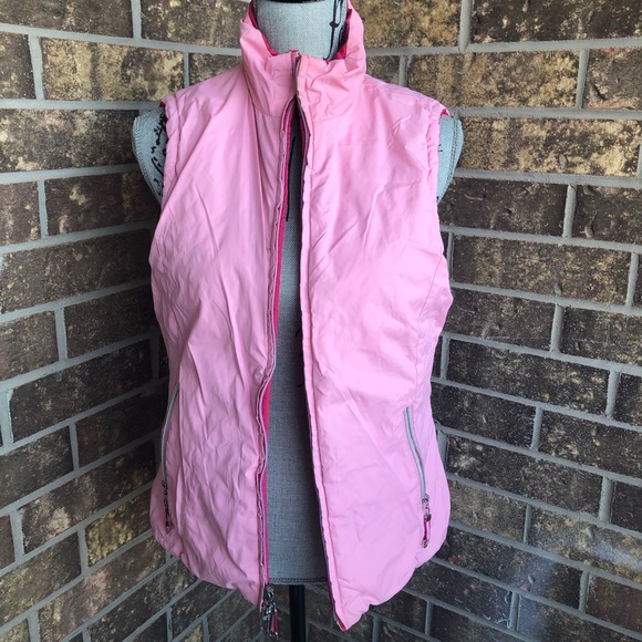 Free Country Pink Reversible Vest - Picture 2 of 7